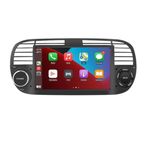 Fiat 500/500c/500e 2007–2015 Bilstereo med CarPlay