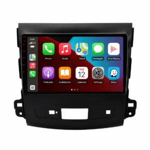 Mitsubishi Outlander XL 2 2007-2012 & Citroën C-Crosser 2007-2012 Bilstereo med CarPlay och Rockford-stöd