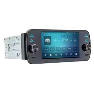 1-DIN 5" bilradio - GPS, CarPlay, 4G