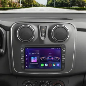 Dacia / Renault Duster, Sandero, Captur, Xray, Logan II, Symbol, Dokker (2012-2020) - 7" bilradio med Apple CarPlay och Android Auto