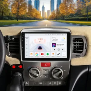 Lancia Ypsilon 2006 - 2011 - 9" bilradio med Apple CarPlay och Android Auto