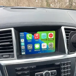 Mercedes Benz A B C E Class Apple CarPlay & Android Auto Trådlös