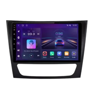 Mercedes Benz E-klass W211 2002-2010 - 9' Bilradio med Apple CarPlay och Android Auto
