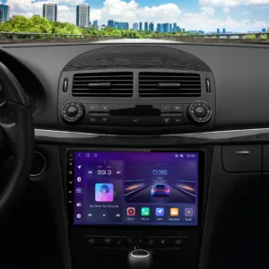 Mercedes Benz E-klass W211 2002-2010 - 9' Bilradio med Apple CarPlay och Android Auto