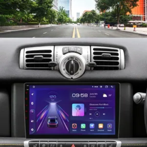 Smart Fortwo 451 2005-2010 - 9" bilradio med Apple CarPlay och Android Auto