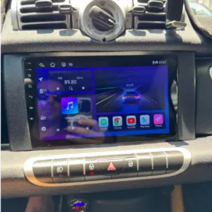 Smart Fortwo 451 2011-2015 - 9″ bilradio med Apple CarPlay och Android Auto