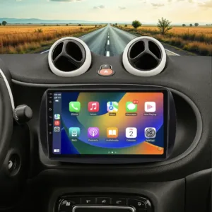 Mercedes Benz Smart ForTwo / ForFour (C453/W453) 2014-2020 - 9" bilradio med Apple CarPlay och Android Auto